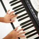 指宿市のピアノ教室でのレッスン風景